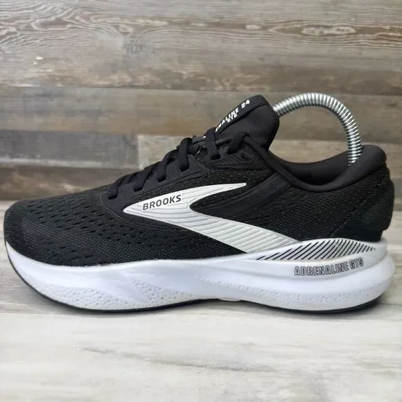 Brooks Adrenaline GTS 24 Women's Size 7.5 D Wide Black Running Shoes Sneakers - Picture 3 of 9